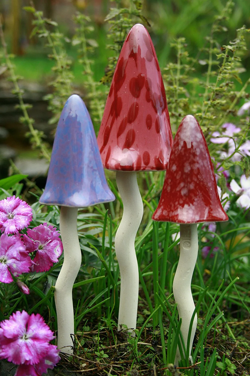 Toadstool 3 set - GIFT BOXED Spring Mix