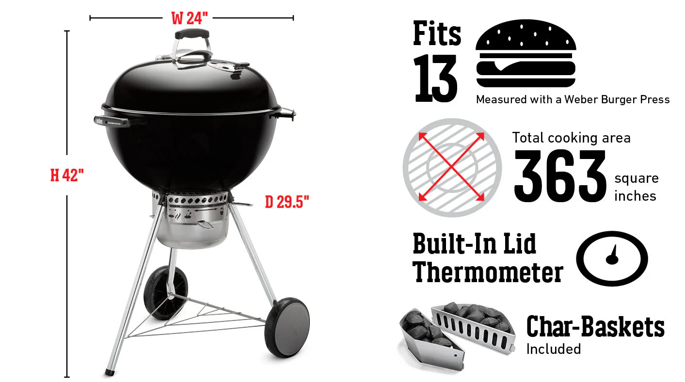 Weber Master-Touch GBS C-5750 Smoke Grey - Image 5