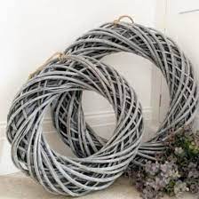 Wreath Willow Grey Ø40 x 10cm