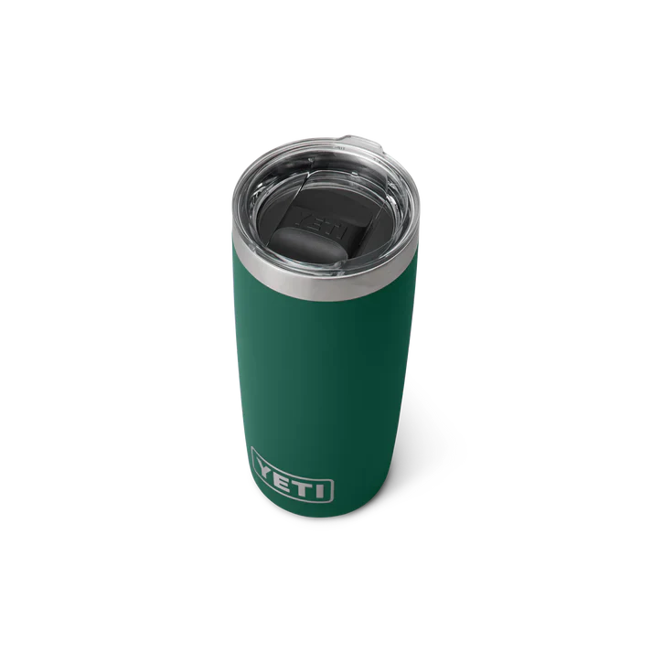 YETI RAMBLER 10 OZ TUMBLER BLACK FOREST GREEN - Image 2