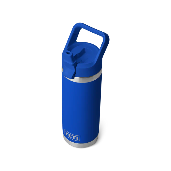 YETI RAMBLER 18 OZ COLOUR STRAW BOTTLE ROYAL BLUE - Image 2