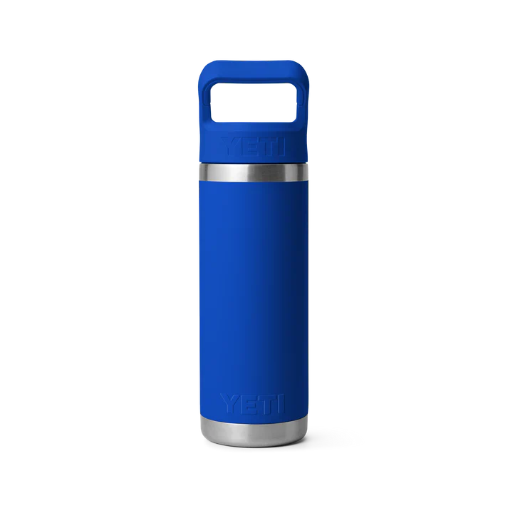 YETI RAMBLER 18 OZ COLOUR STRAW BOTTLE ROYAL BLUE - Image 3