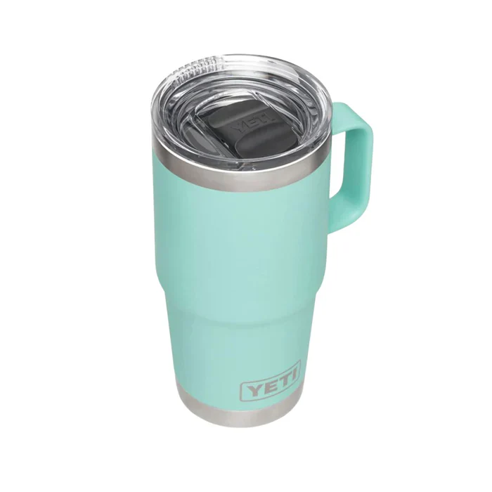 Yeti Rambler 20 OZ (591 ML) Travel Mug Seafoam - Image 2