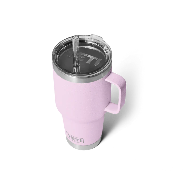 YETI RAMBLER 35 OZ STRAW MUG CHERRY BLOSSOM - Image 3