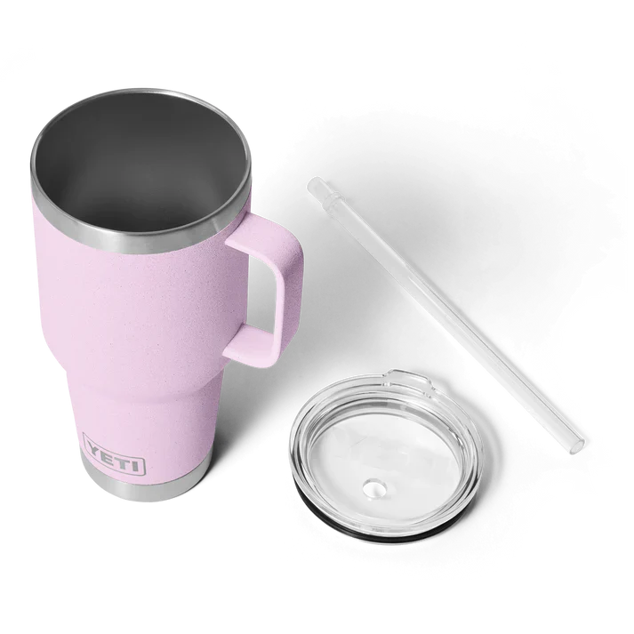 YETI RAMBLER 35 OZ STRAW MUG CHERRY BLOSSOM - Image 4