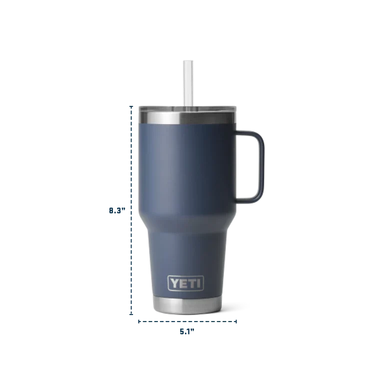 YETI RAMBLER 35 OZ STRAW MUG CHERRY BLOSSOM - Image 5