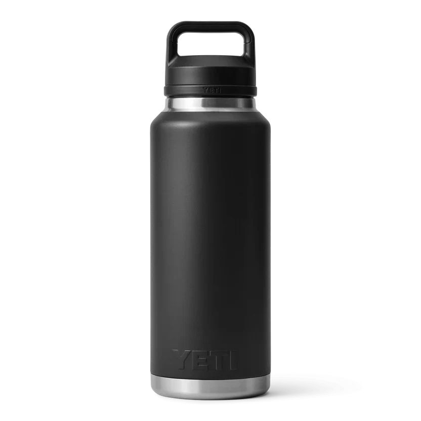 YETI RAMBLER 46 OZ BOTTLE CHUG BLACK - Image 3
