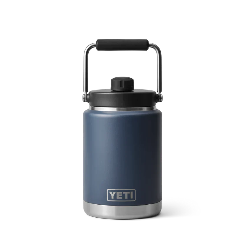 Yeti Rambler Half Gallon Jug Navy