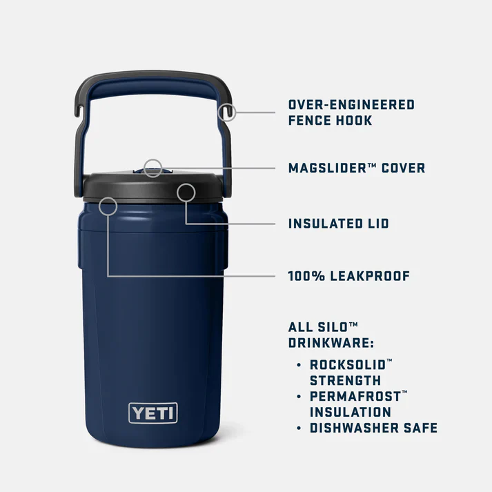 YETI SILO 40 OZ JUG STRAW BLACK - Image 4
